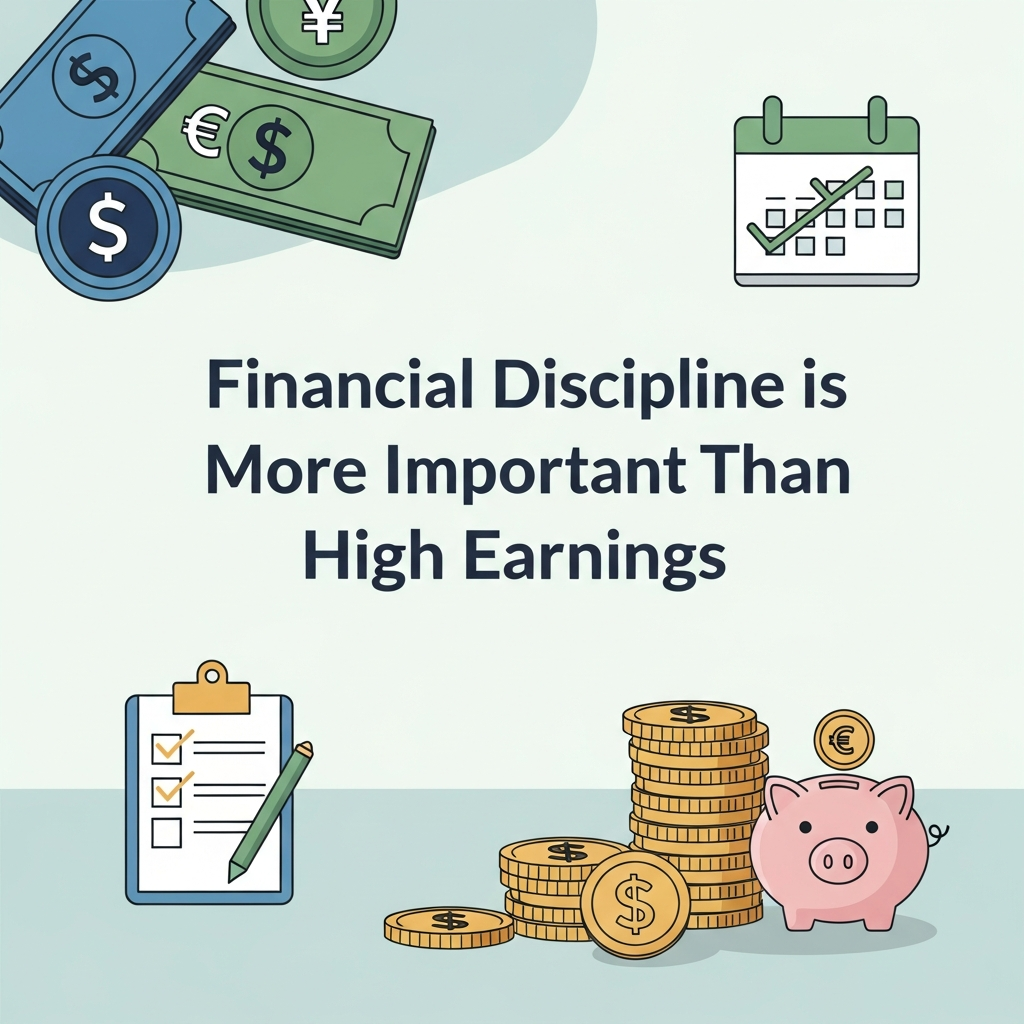 Financial Discipline is More Important Than High Earnings.?
